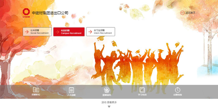 中建材集團(tuán)網(wǎng)站建設(shè)案例