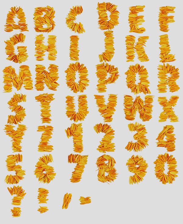 55個英文字母設(shè)計創(chuàng)意作品