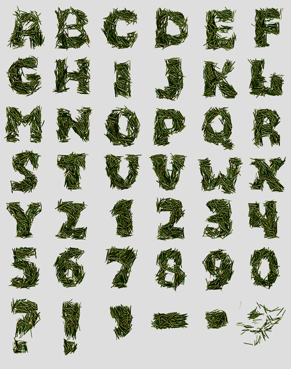 55個英文字母設(shè)計創(chuàng)意作品