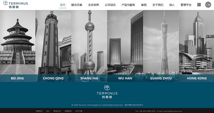 特斯聯(lián)網(wǎng)站設(shè)計(jì)案例